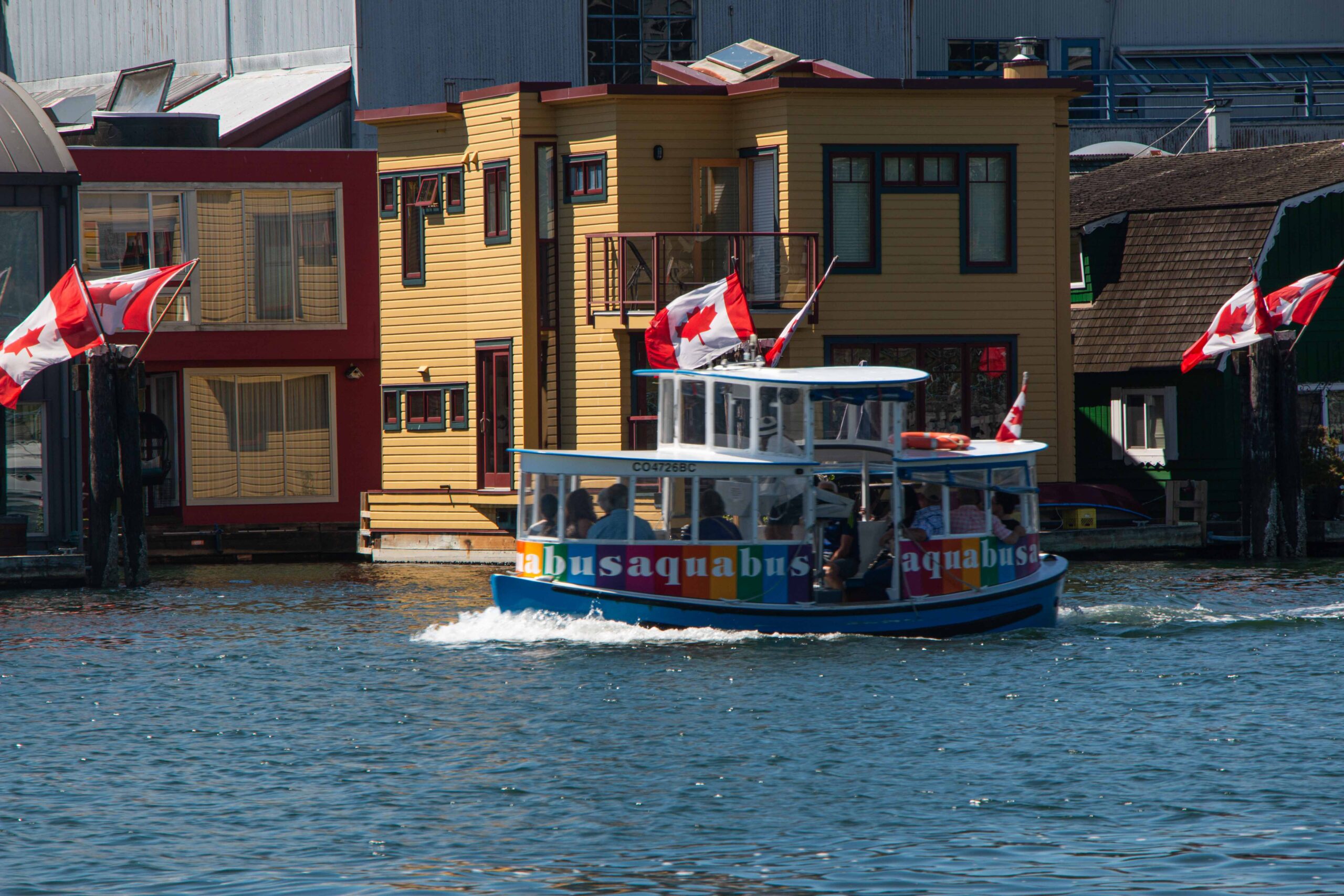 The Aquabus on False Creek, Vancouver.