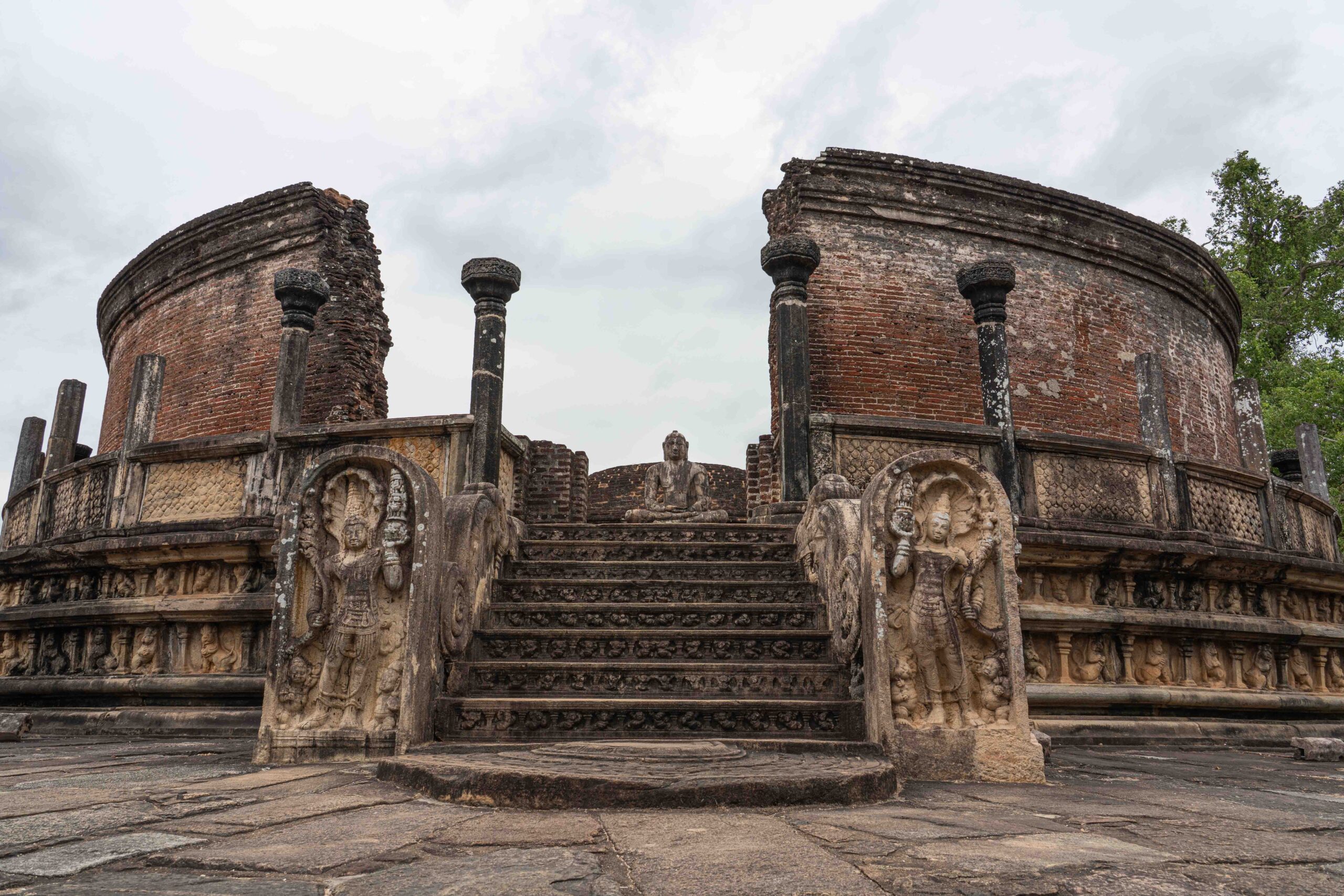 The Vatadage shrine at Polonnaruwa