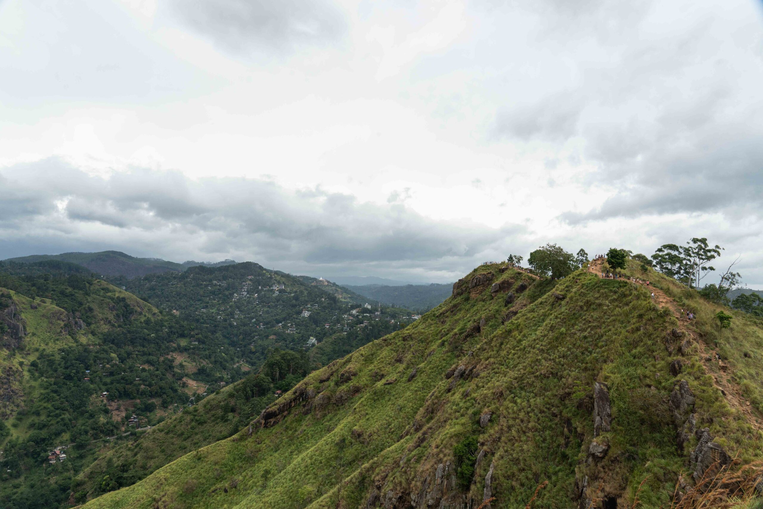 Reaching Little Adam's Peak