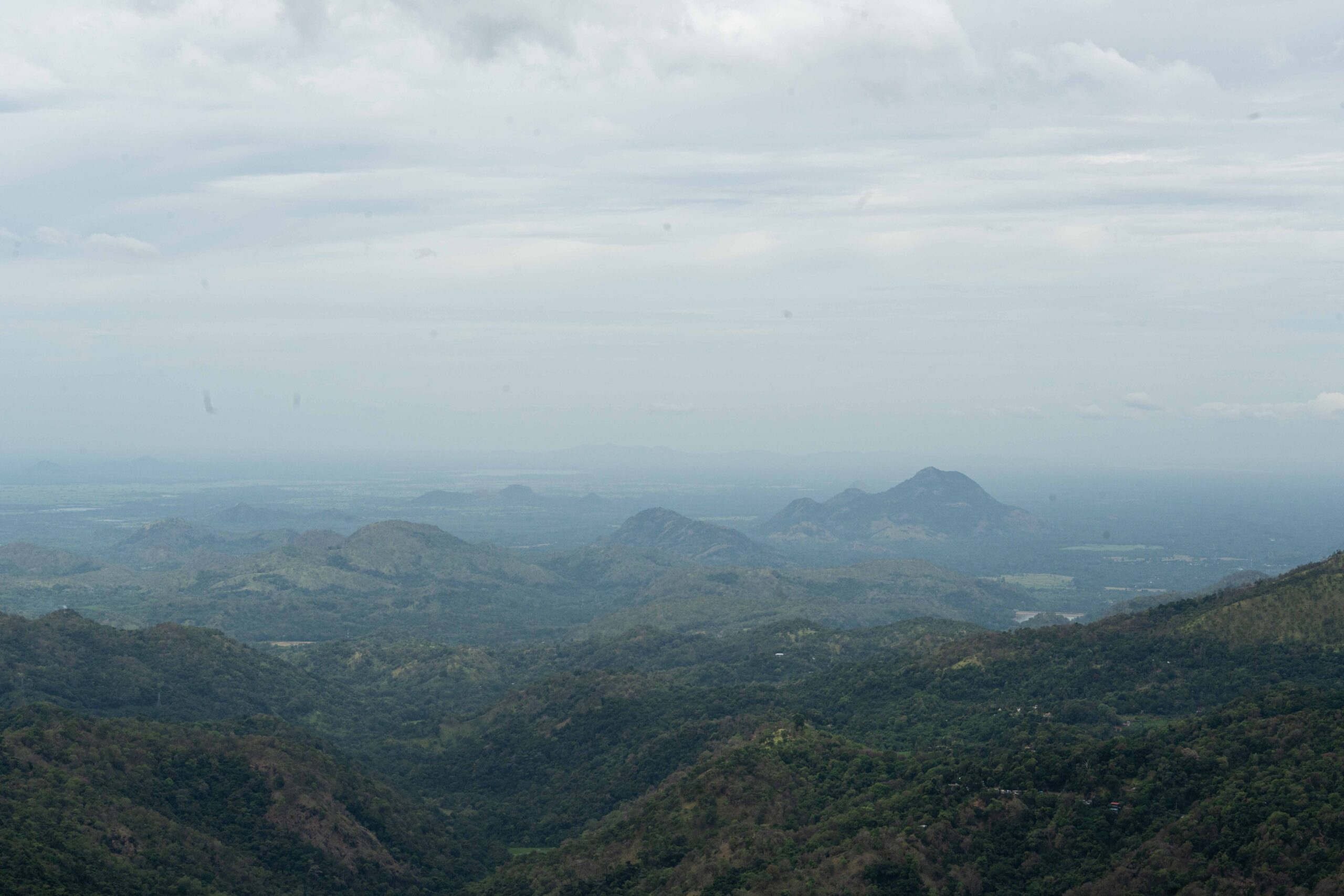 Little Adam's Peak - views over the hilly countryside