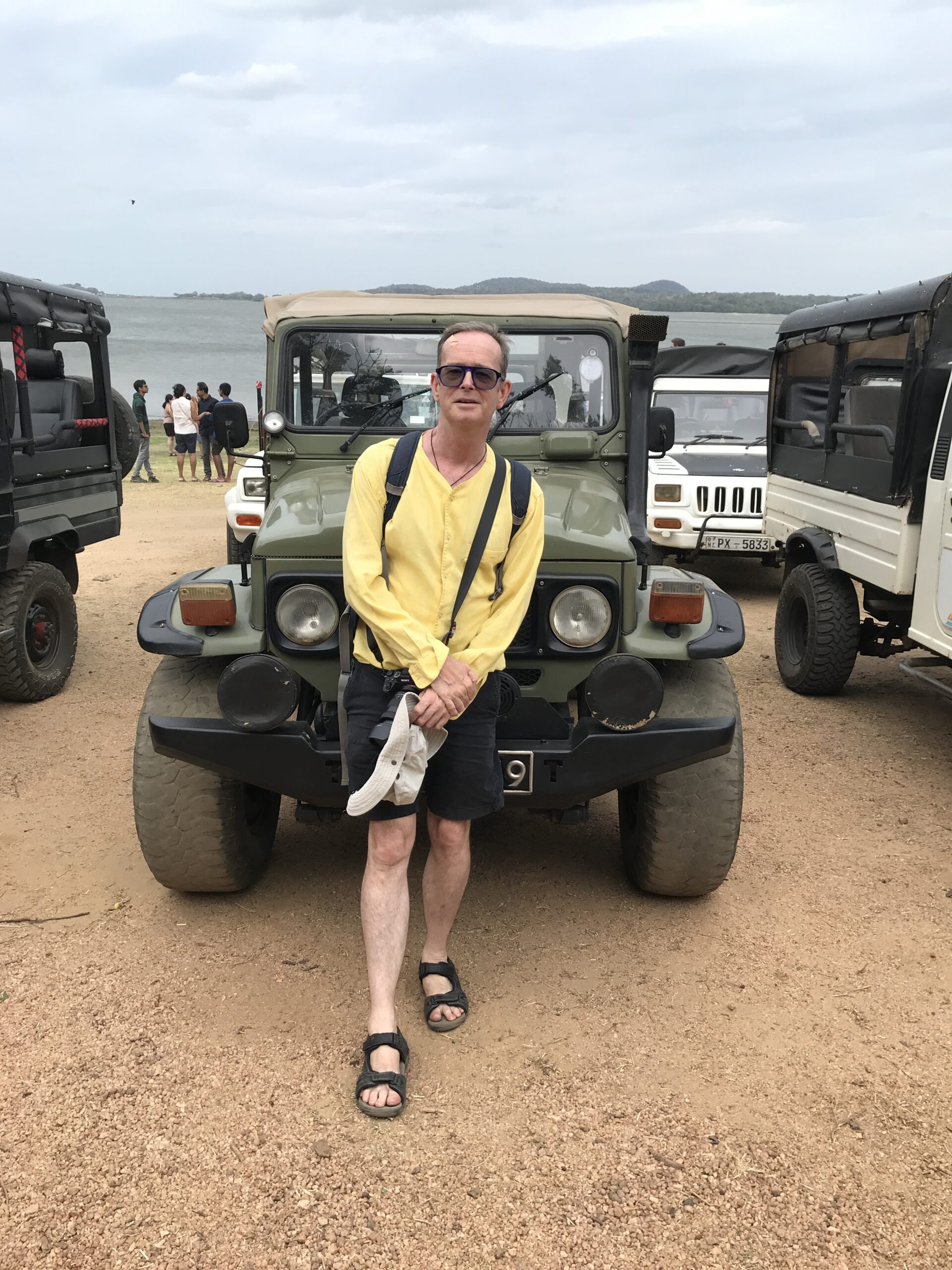 Photo of me infant of the jeep